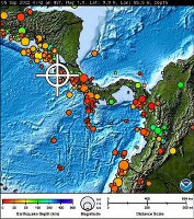 Tsunami warning in Panama called off.