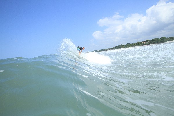 Surfing in Coronado 