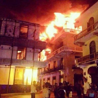 Devastating Fire in Casco Viejo