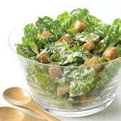 Caesar: Croutons, Dressing and Salad from Scratch
