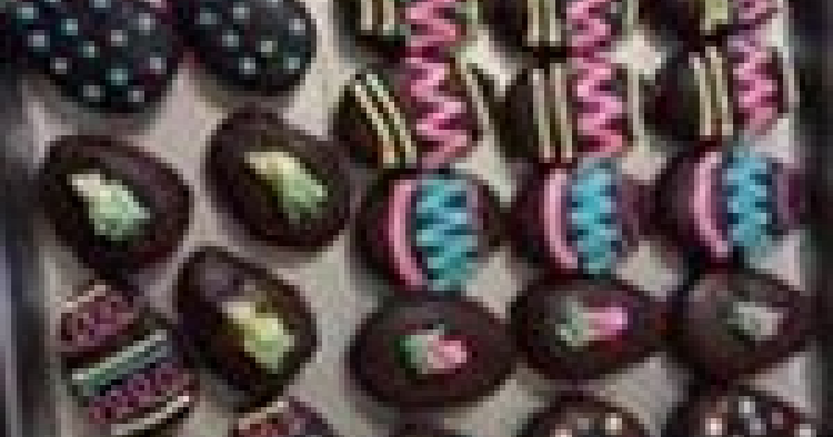 CHOCOLATE COVERED EASTER EGGS